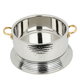 حافظة طعام استيل السلطان، 3 لتر - فضي product image 4