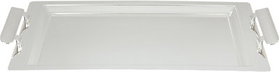 Al Saif Gallery Stainless Steel Serving Tray, 43x18x1.7 cm, Rectangular - Silver product image 2
