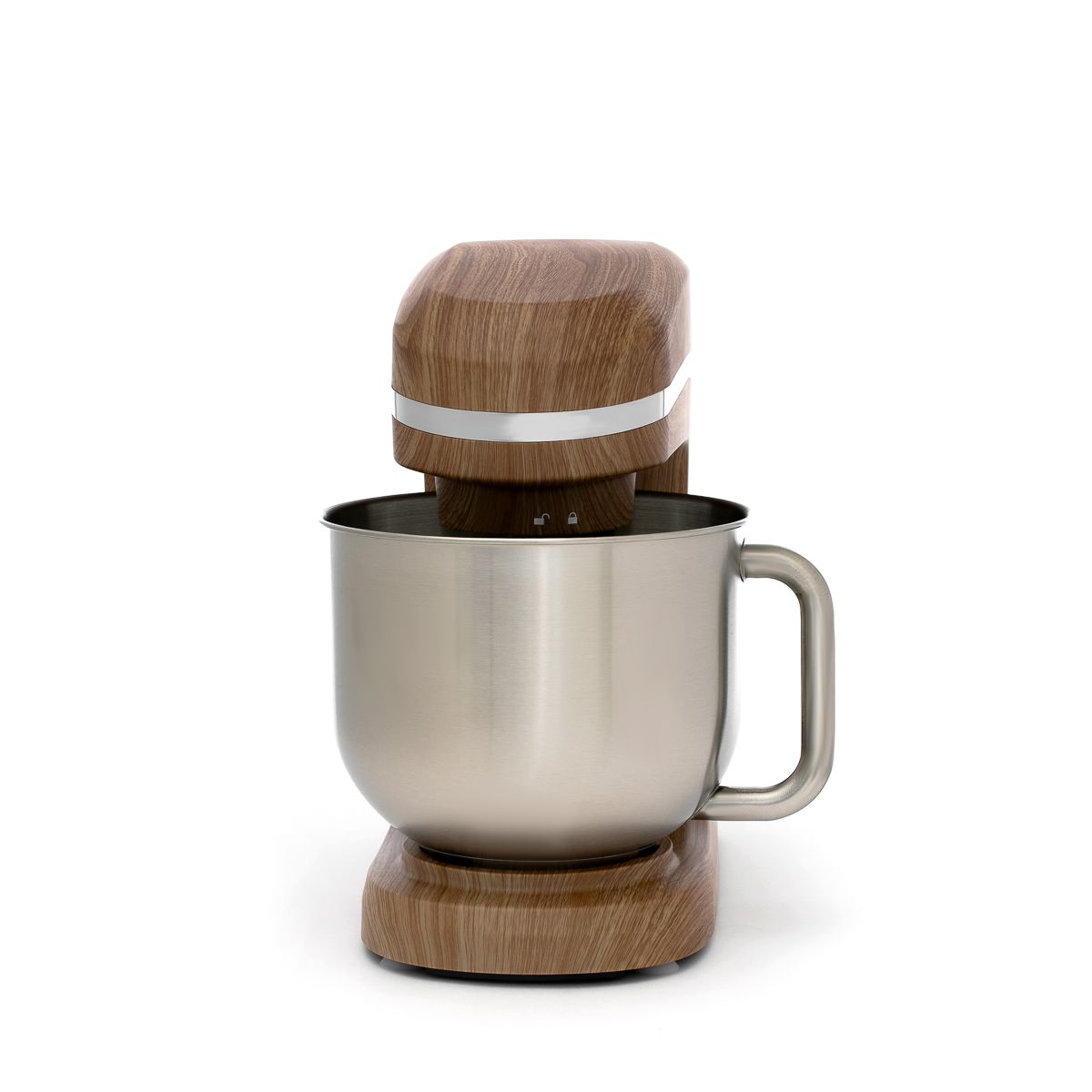 Edison Basic Plus Electric Stand Mixer, 1000 Watt, 6.5 Liter - Wooden product image 2