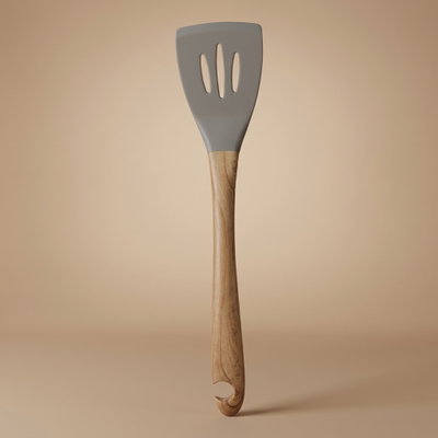 Al Saif Gallery silicone plaster, with holes and wooden handle - grey product image 1