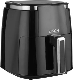 قلاية هوائية إديسون، 1500 واط، 6 لتر، 28.6x36.2x30.2 سم، ديجيتال، 4 برامج، تحكم لمس، GLA-6012B - أسود product image 2