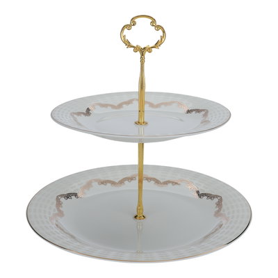 طقم سفرة بورسلان السيف غاليري، 65 قطعة، منقوش أسود - أبيض product image 12