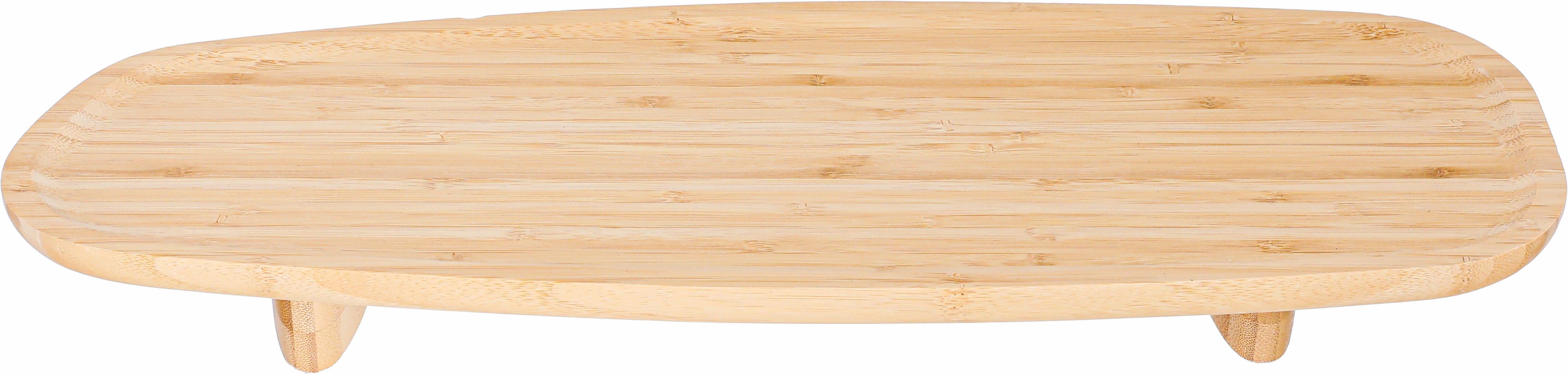 استاند تقديم حلا خشب السيف غاليري، 15×15×45 سم، بيضاوي - بني product image