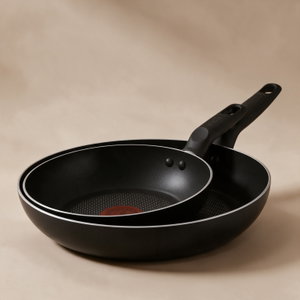طقم طاوات الومنيوم تيفال، 20 - 26 سم، قطعتين - اسود product image