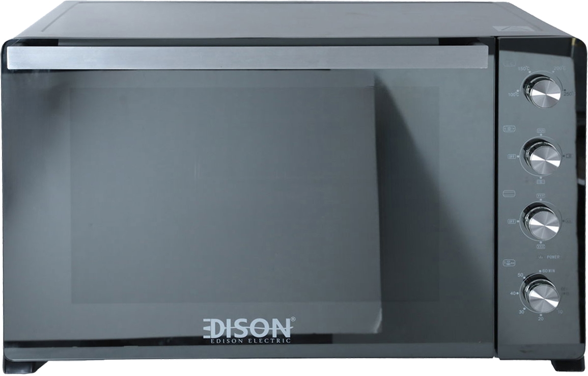 Edison HKCA3-120 Electric Oven, Double Glass Door, 120 L, 2800 W - Black product image 1