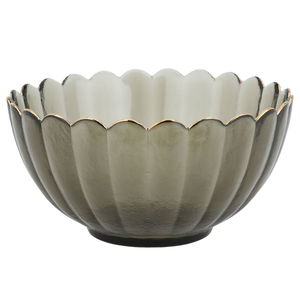 زبدية زجاج السيف غاليري، 8×15.5 سم - رمادي product image