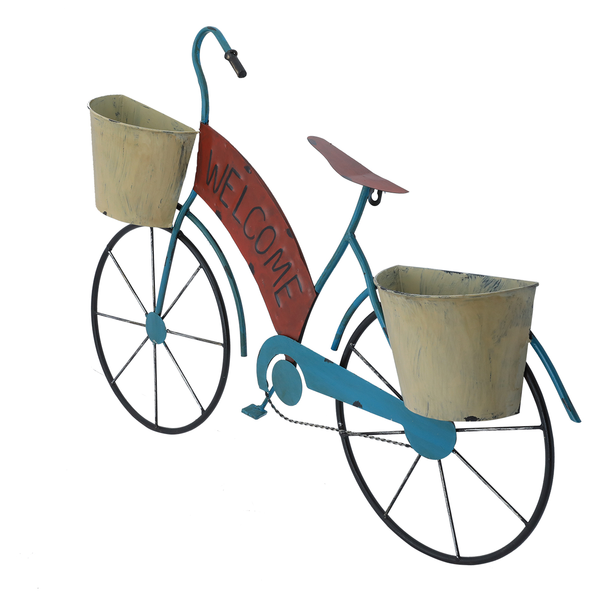 Rwad Alailah Iron Bike Shape Masterpiece, 70X48 Cm - Multicolor product image 3