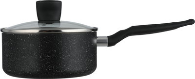 طقم قدور دارك ستون 2 جرانيت تيفال، غطاء زجاج، 11 قطعة - أسود شفاف product image 11