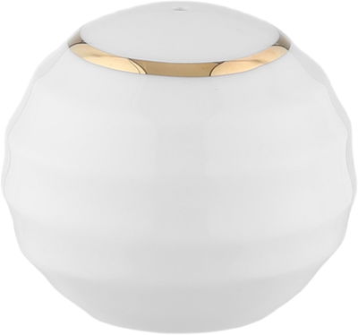 طقم سفرة بورسلان السيف غاليري، 60 قطعة - ابيض ذهبي product image 10
