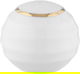 طقم سفرة بورسلان السيف غاليري، 60 قطعة - ابيض ذهبي product image 10