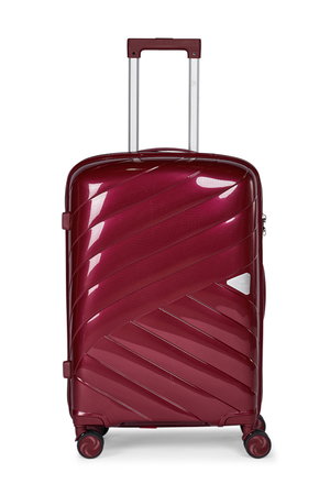 Limra LMA-1925 Polypropylene Luggage Set, 3 Sizes, 4 Wheels - Burgundy product image 2