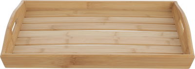 صينية تقديم خشب السيف غاليري، 45×30×6 سم - بني فاتح product image 1