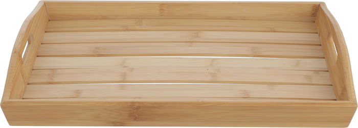 صينية تقديم خشب السيف غاليري، 45×30×6 سم - بني فاتح product image 1