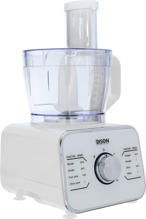 محضر طعام إديسون، 1100 واط، 3.2/1.5 لتر، 3 سرعات، HGM-408 - ابيض product image 8