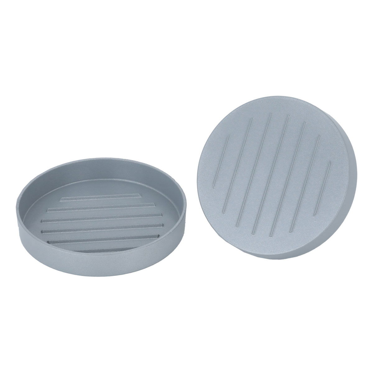 مكبس برجر استيل السيف غاليري، بيد خشبي - رمادي product image 3