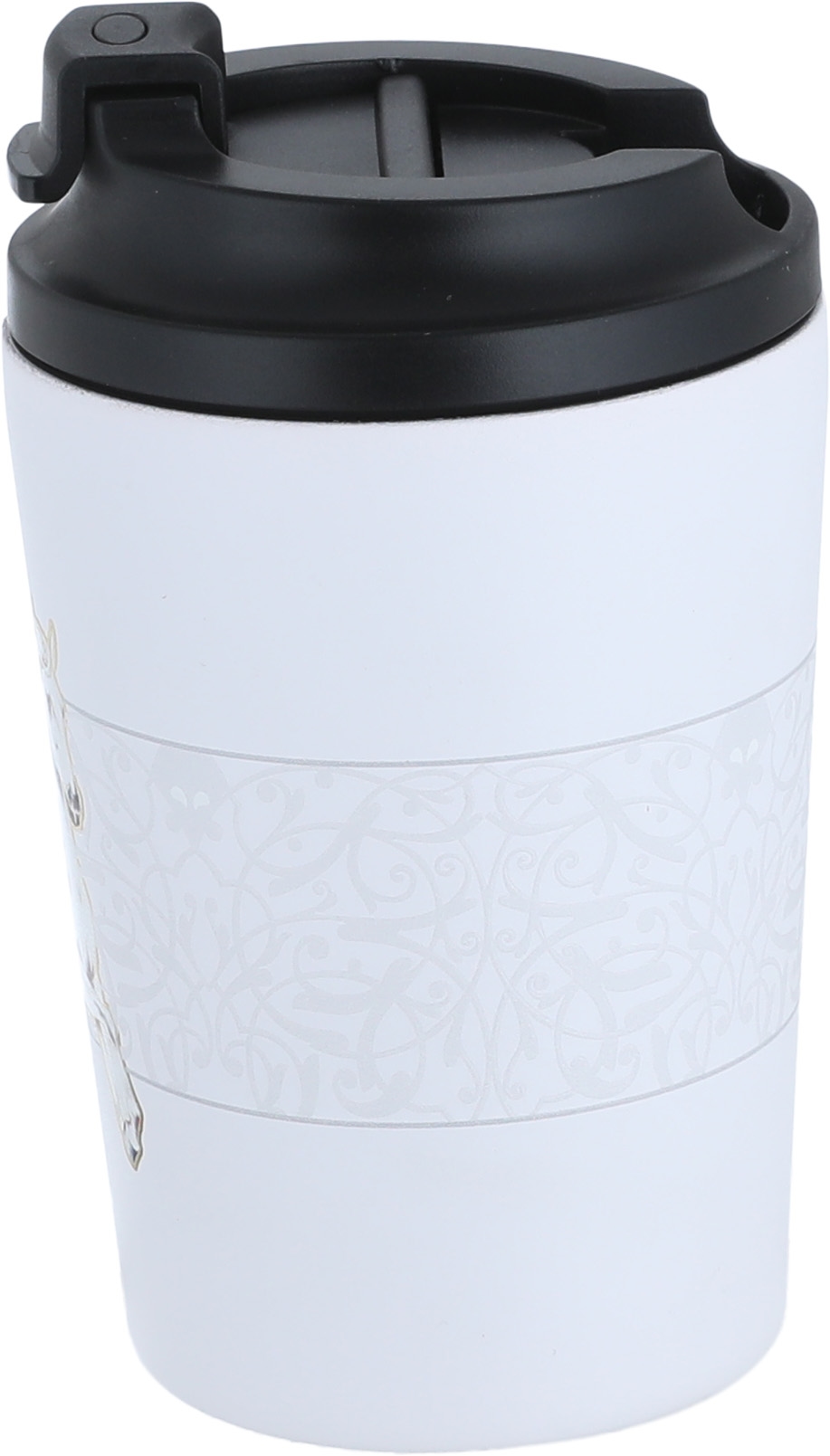 Al Saif Gallery Steel Horse Print Thermos Mug, 360 ml, 12 oz - White product image 2