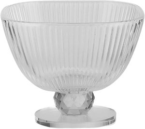 Al Saif Gallery Glass Bowl Set, 10x10x8 cm - Clear Gray product image 2