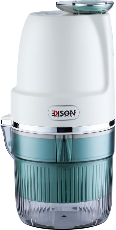 قطاعة خضروات إديسون، 200 واط، 4 شفرات، MDN1 - ابيض اخضر فاتح product image 1