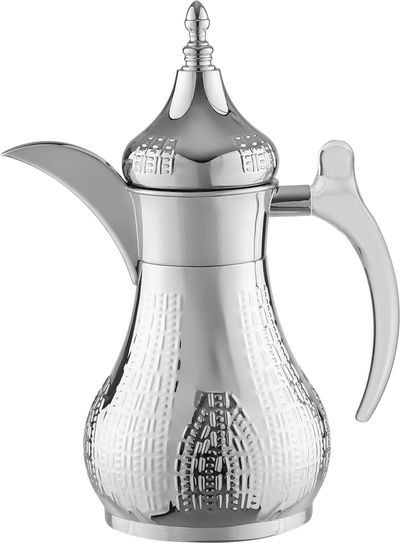 Al Saif Gallery Haila Thermos, 700 ml, steel inner case, steel outer case - silver product image 1