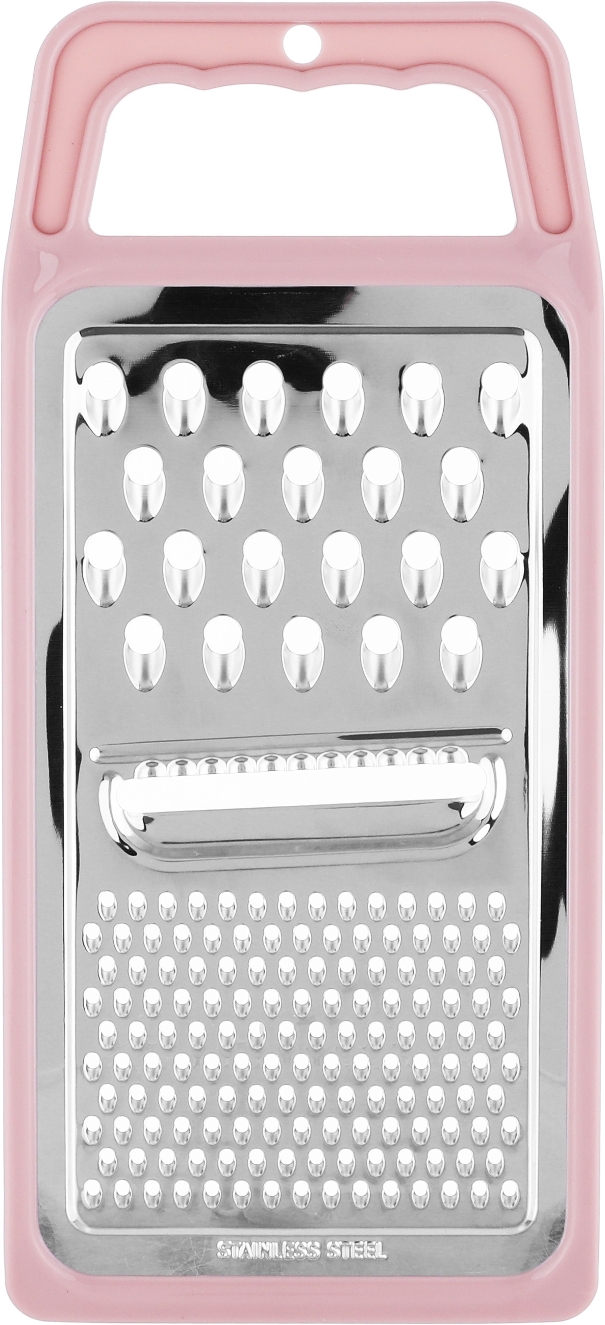 Al Saif Gallery Steel grater with plastic box - silver pink product image 2