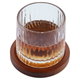 كوب زجاج السيف غاليري، 250 مل، قاعدة خشب - شفاف product image 2