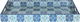Al Saif Gallery wooden serving tofir, 12 x 20 x 2 cm, rectangle - blue product image 2