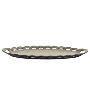طوفرية تقديم بلاستيك السيف غاليري، 45×32×2 سم - ذهبي product image 2