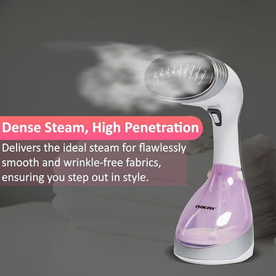 كاوية بخار محمولة نيكاي، 1000 واط، 330 مل، NGS88H - ابيض بنفسجي product image 8