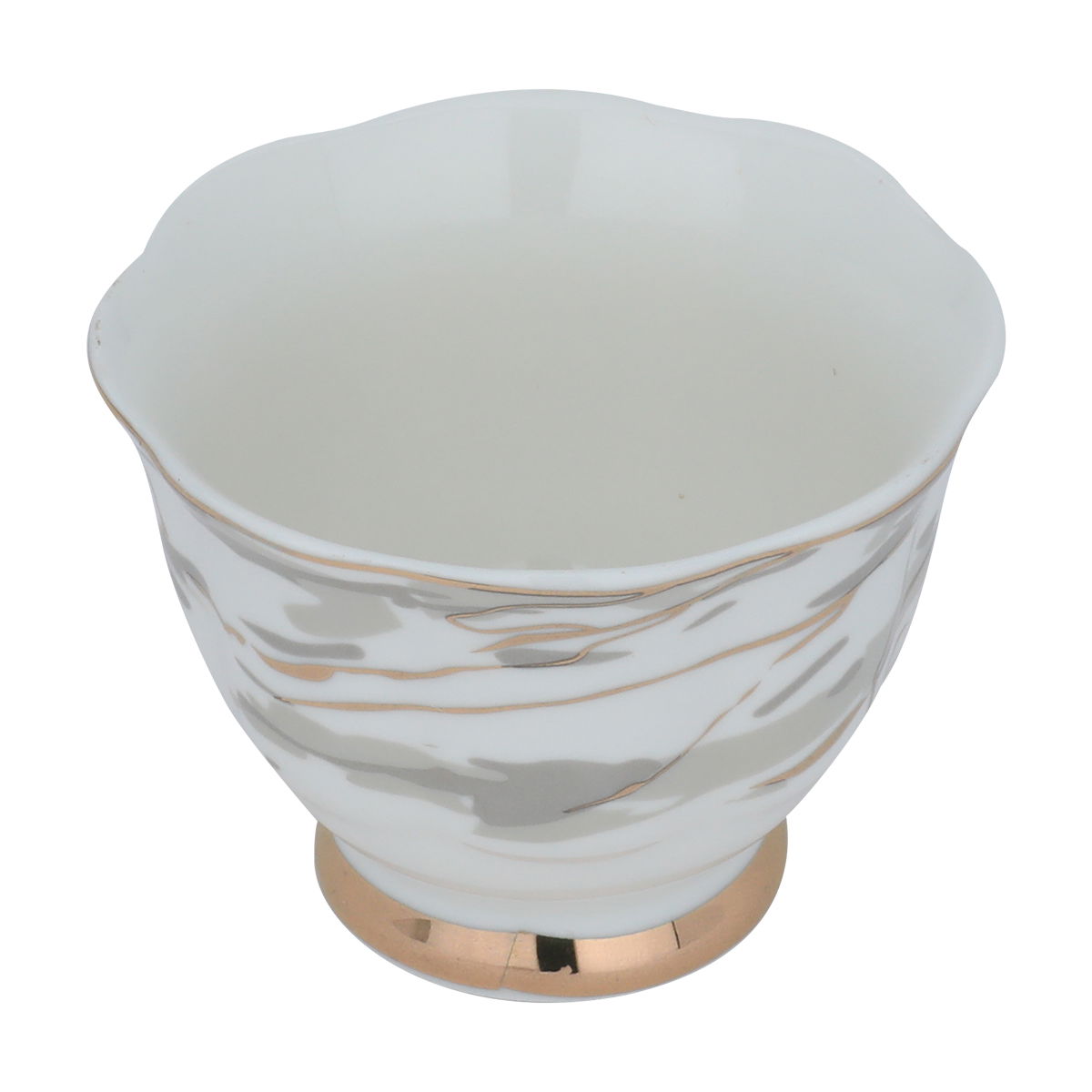 Al Saif Gallery porcelain coffee cup set, 12 pieces - white product image 2