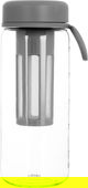saif so Plastic Bottle, with Lid Strainer, 600 ml - Gray product image 1