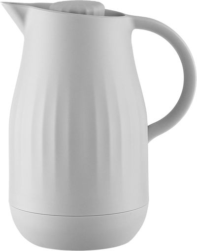 ترمس ايفا تايمليس، 1 لتر، الخامة الداخلية زجاج - رمادي فاتح product image 1