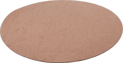 Al Saif Gallery Leather Tablecloth, Round, 38x38 cm - Brown product image 1