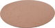 Al Saif Gallery Leather Tablecloth, Round, 38x38 cm - Brown product image 1