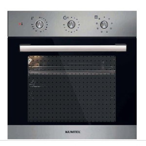 فرن مدمج كومتل، 60×60 سم، 2000 واط، 56 لتر، 6 وظائف، A6-SF2(MT) - فضي product image