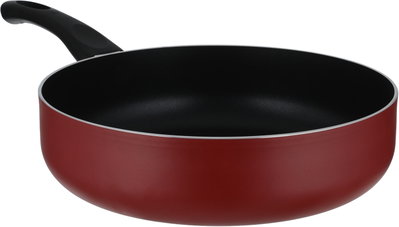 مقلاة تيفلون مستر كوك، 28 سم، عميقة، بيد اسود - احمر product image 3