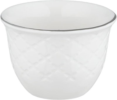 طقم فناجين قهوة سعودي بورسلان السيف غاليري، 12 قطعة - أبيض product image 2