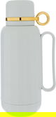 Timeless Rahal Thermos, 1 liter, thermal glass inner container, plastic outer shell - light gray product image 1