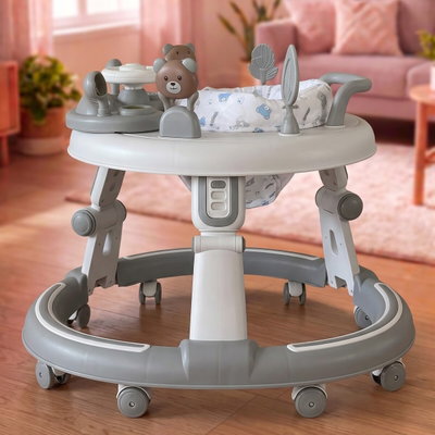 Fun Moment Baby Walker, Foldable, Adjustable, Musical Toys - Multicolor product image 4