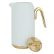 Timeless thermos, 1 liter, with golden handle - golden white product image 3