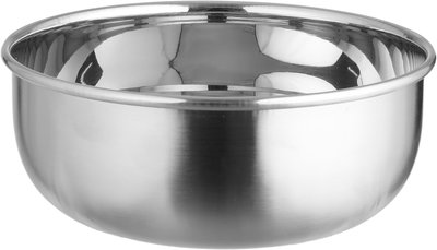 وعاء تقديم ستانلس استيل السيف غاليري، 16x16x9.5 سم، دائري، قاعدة أبيض - فضي product image 3