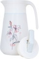 Al Saif Gallery Gloria Thermos, 1 Liter, Stainless Steel Inner Container, Stainless Steel Outer Body, Push Button - Cream product image 4