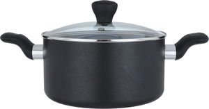 Tefal steel cookware set, 9 pieces - black product image 3