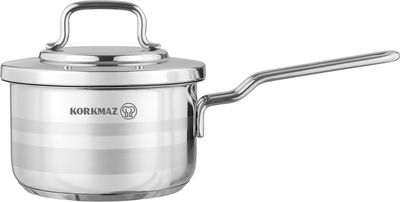 طقم قدور ستانلس ستيل استرون كوركماز، 12 قطعة - فضي product image 6