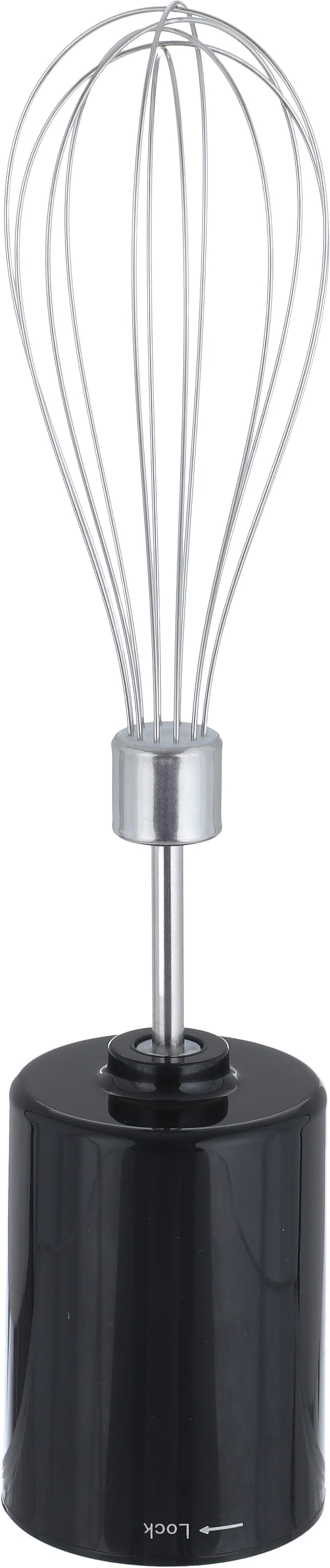 خلاط يدوي كهربائي إديسون، 500-600 مل، 1200 واط - اسود product image 2