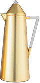 Al Saif Gallery Al Dana Thermos Set, 2 Pieces, 0.7/1 Liter, Glass Inner Material, Transparent Handle, Press Lid - Gold product image 3