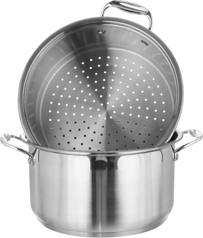 طقم قدور استيل روكي، 11 قطعه - فضي product image 3