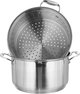 طقم قدور استيل روكي، 11 قطعه - فضي product image 3