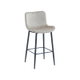 كرسي بار مودرن معدن، 113×40×35 سم، قاعدة قماش واسفنج - بيج product image 3