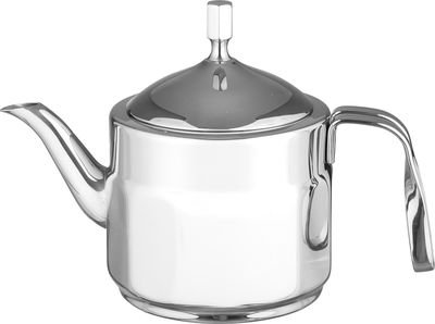 براد تركي سمارو مزدوج ستانلس استيل كوركماز نوستالجيا ميدي، 0.9 / 1.6  لتر، 2 قطعة، مصفاة داخلية - فضي product image 5