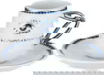 Al Saif Gallery porcelain coffee cup set, eye pattern, with saucer, 12 pieces - white product image 2